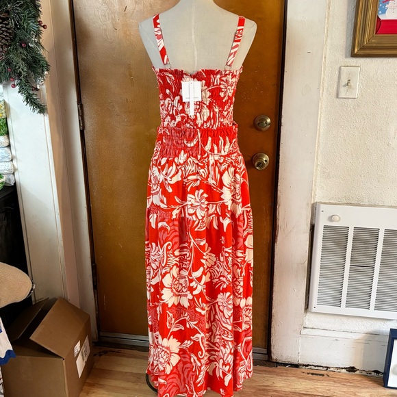 Paper Heart 2 Piece Summer Vibe Maxi Skirt Set. Xl = 16 Linen Blend - Picture 6 of 9